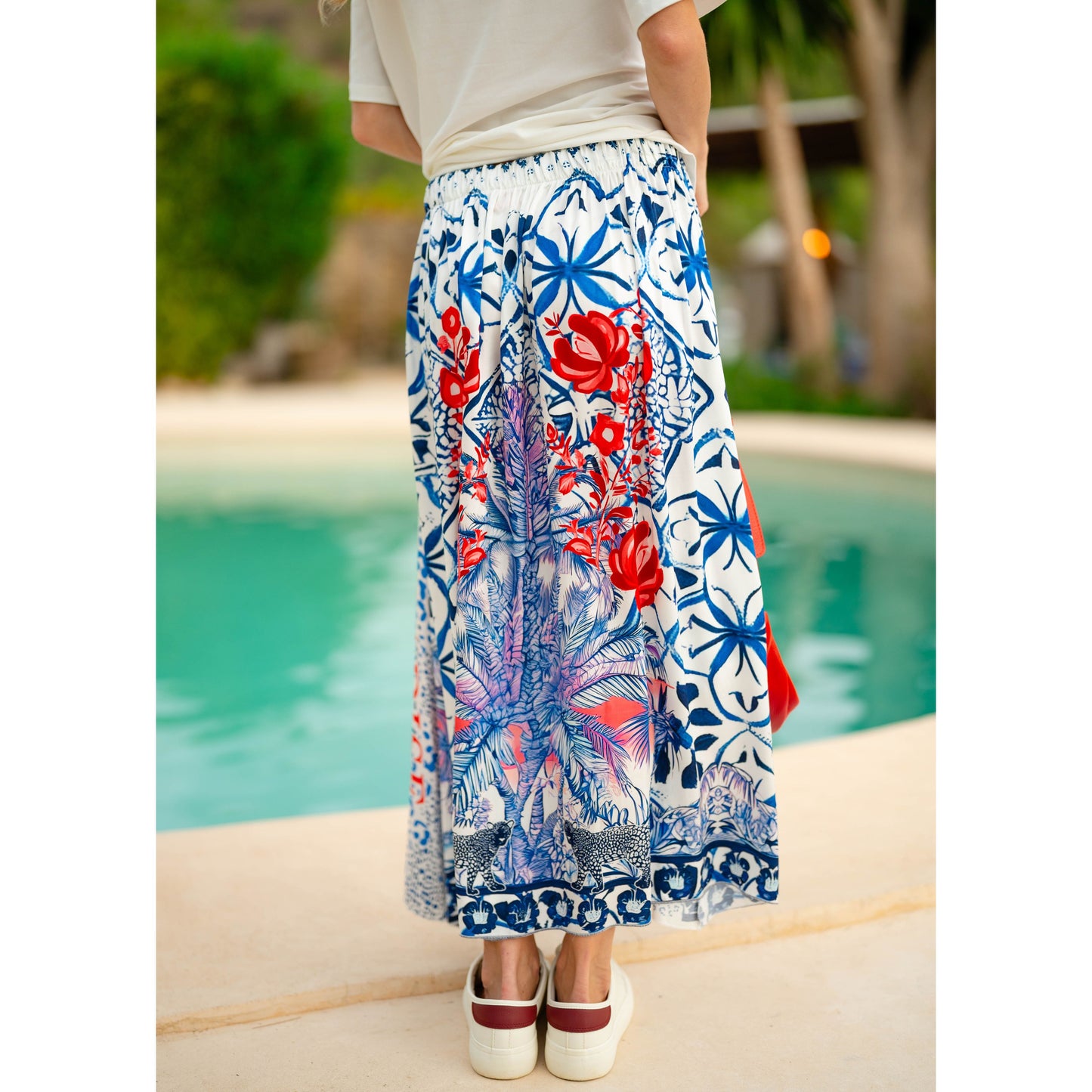 Miss Goodlife Skirt Mystic Garden Buttons