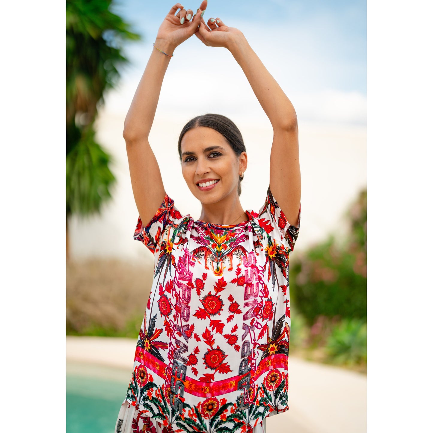 Miss Goodlife T-shirt Blouse Happiness First