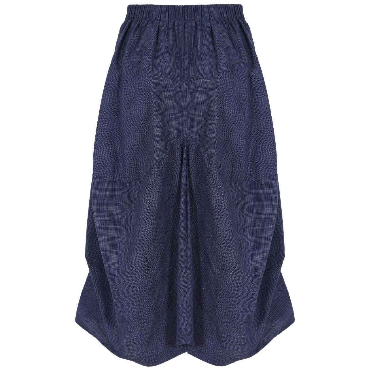 Olga de Polga Milwaukee Textured Skirt Navy