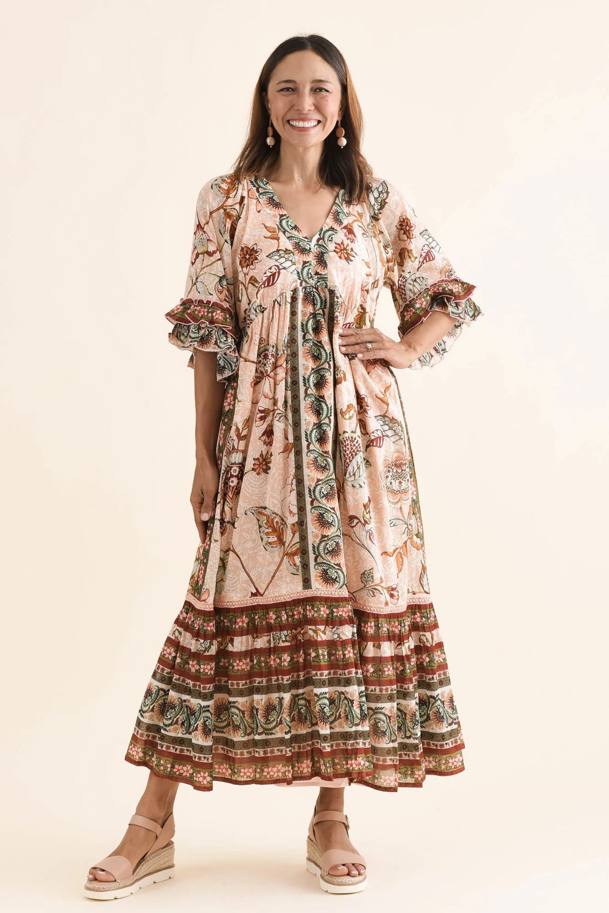 Talisman Nolia Dress Wildflower Oasis