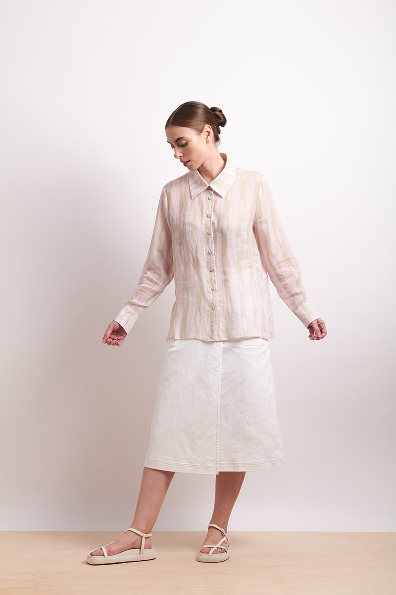 Neris Sherbet Soft Focus Shirt