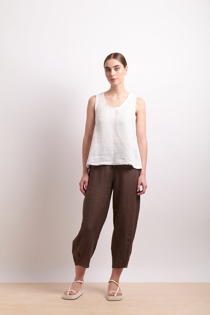 Neris Cocoa In Contrast Pant