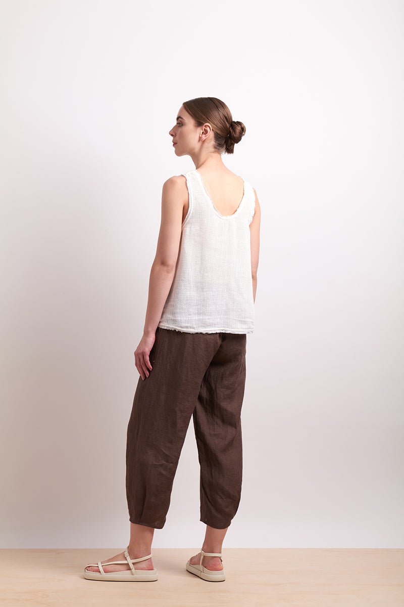 Neris Cocoa In Contrast Pant
