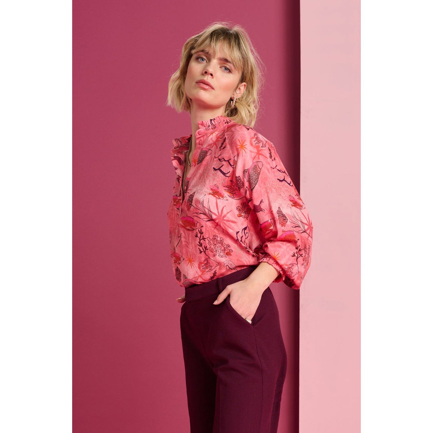 POM Blouse Fantastique Rose