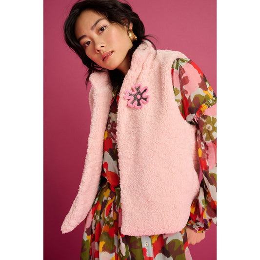 POM Vest Pink Powder
