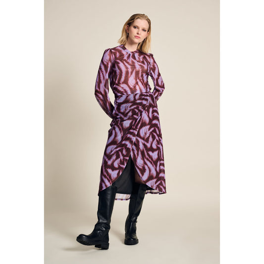 POM Feathers Brown Skirt