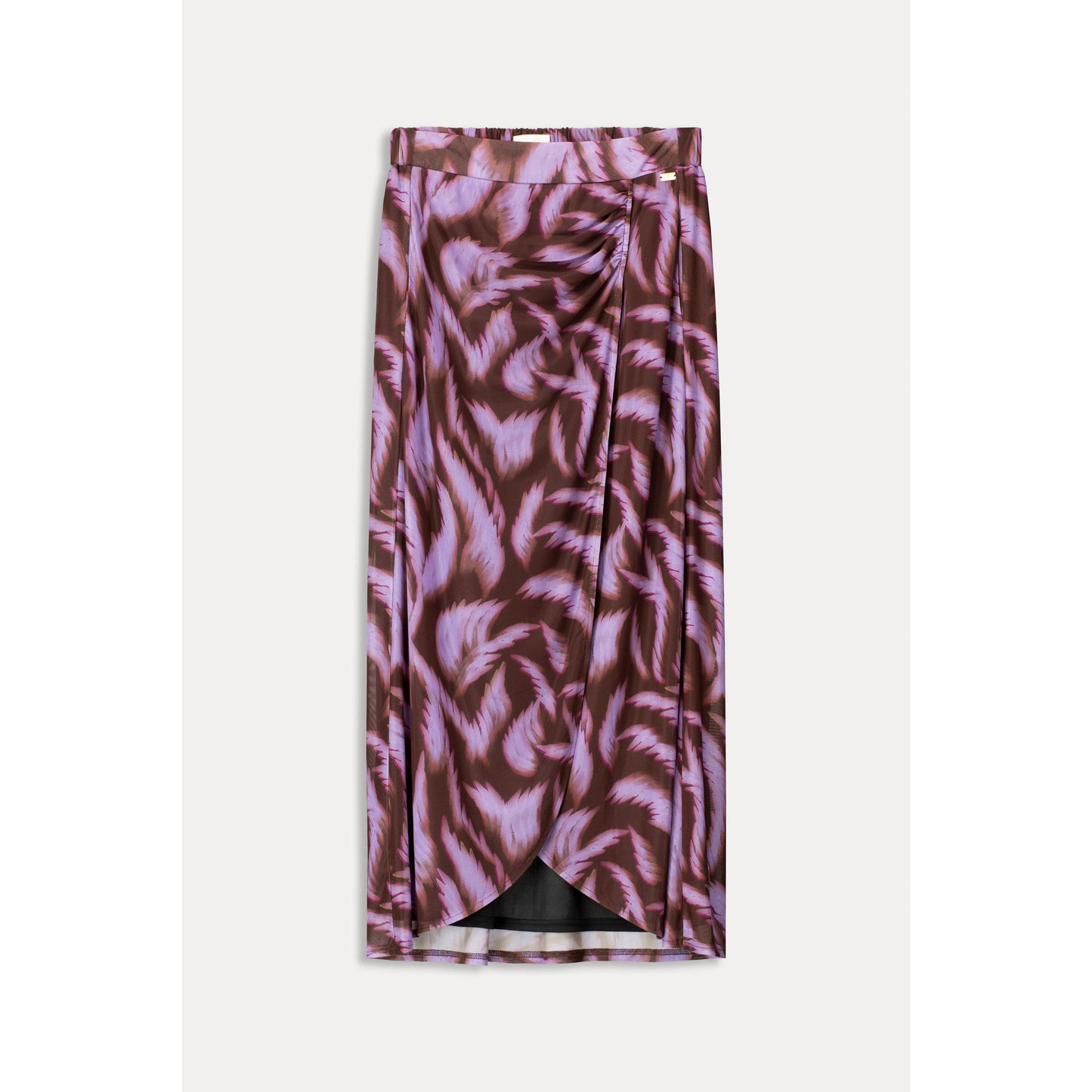 POM Feathers Brown Skirt