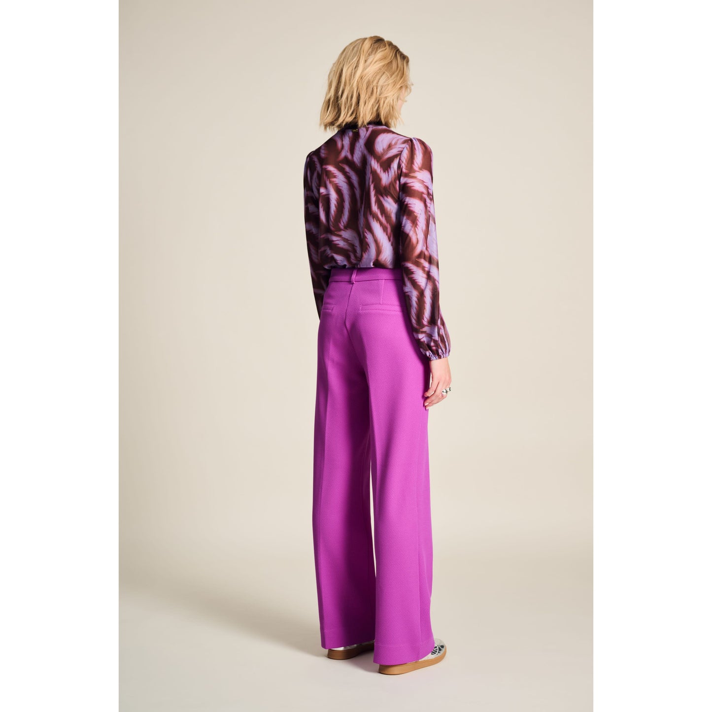 POM Wide Leg Cactus Pink Pant