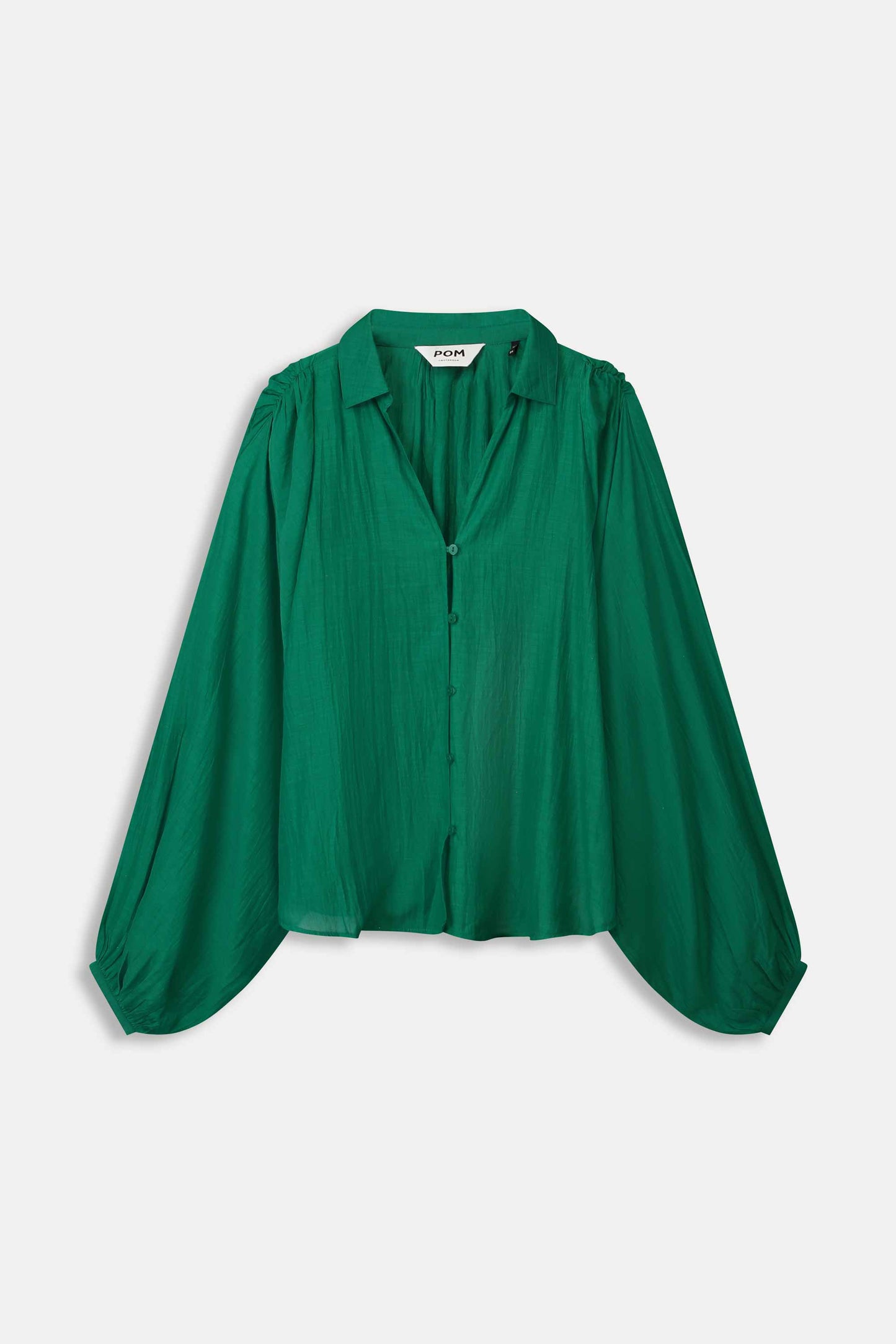POM Blouse Lena Meadow Green