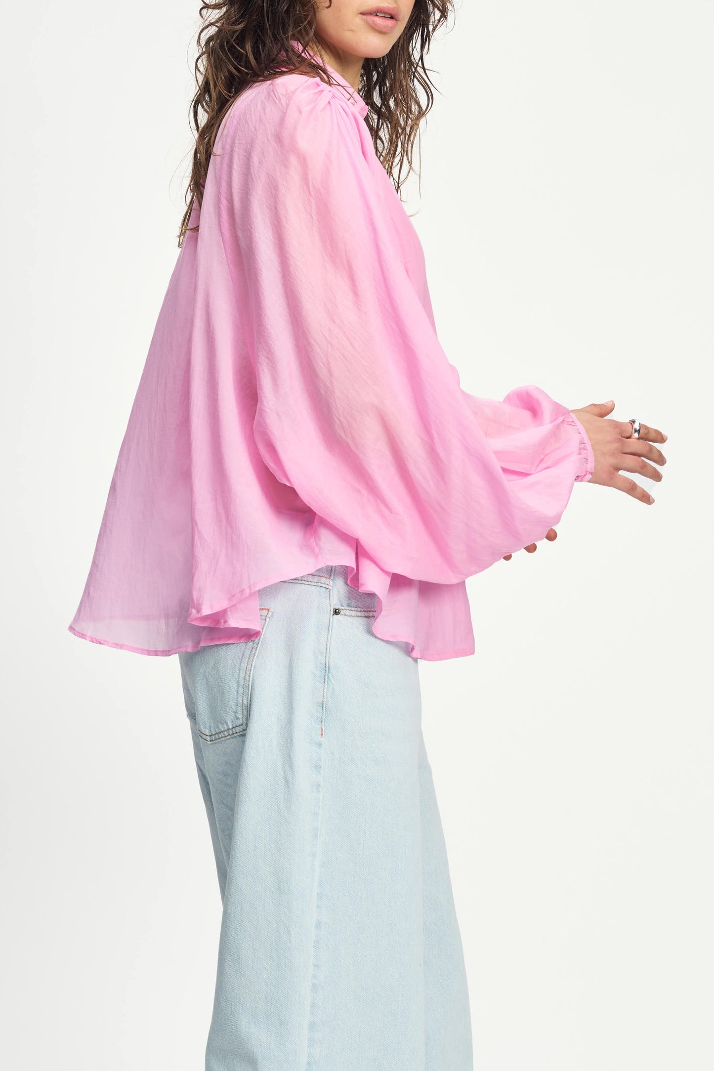 POM Blouse Lena Rose Pink