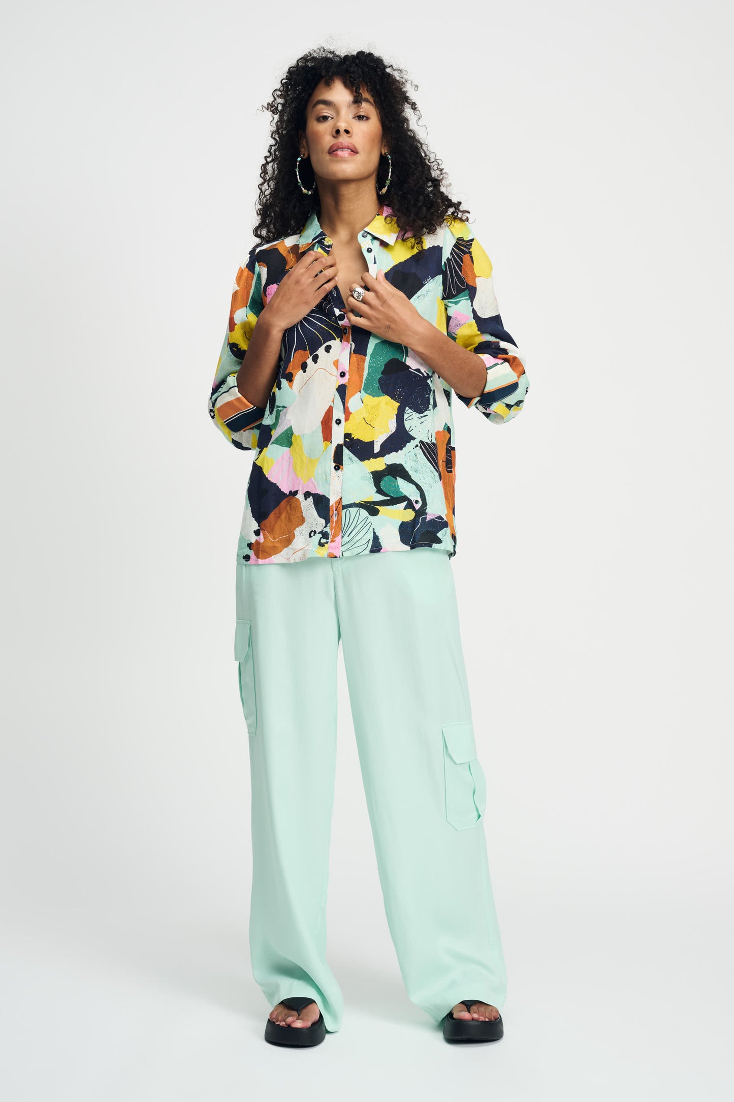POM Blouse Paradise Linen