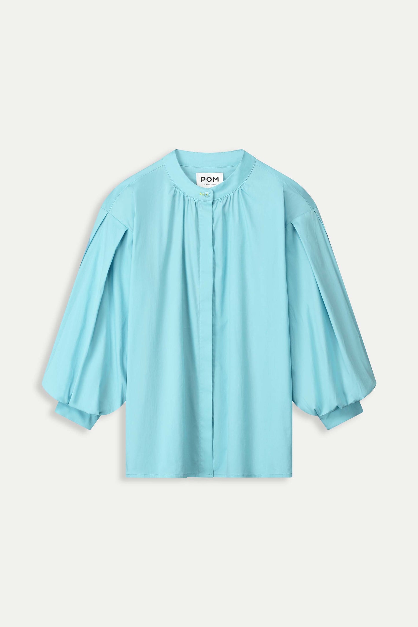 POM Blouse Poplin Sky Blue