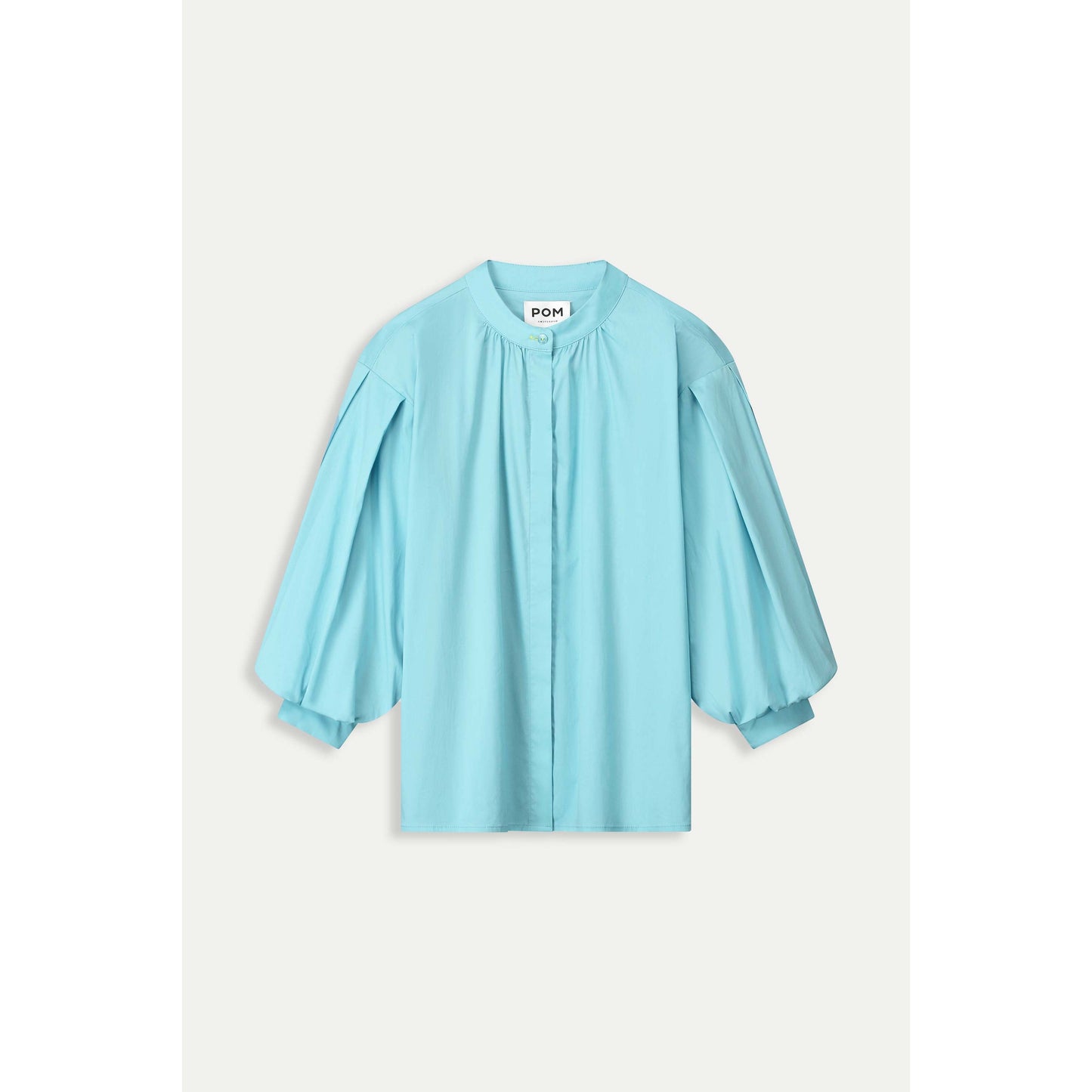 POM Blouse Poplin Sky Blue