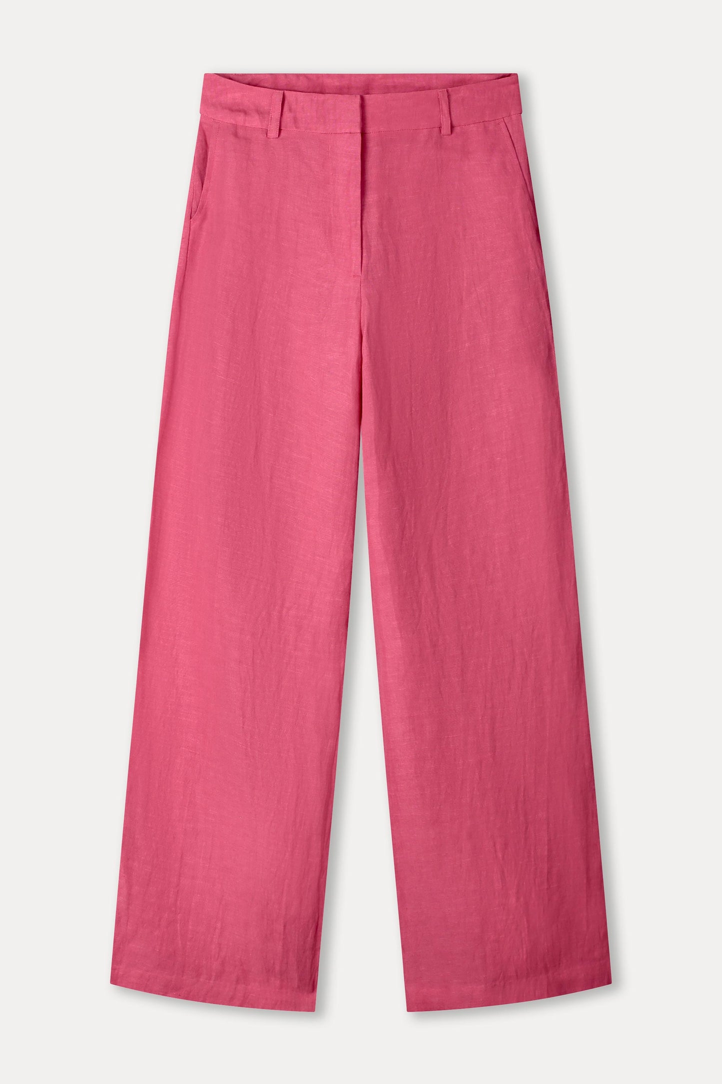 POM Pants Raspberry Linen