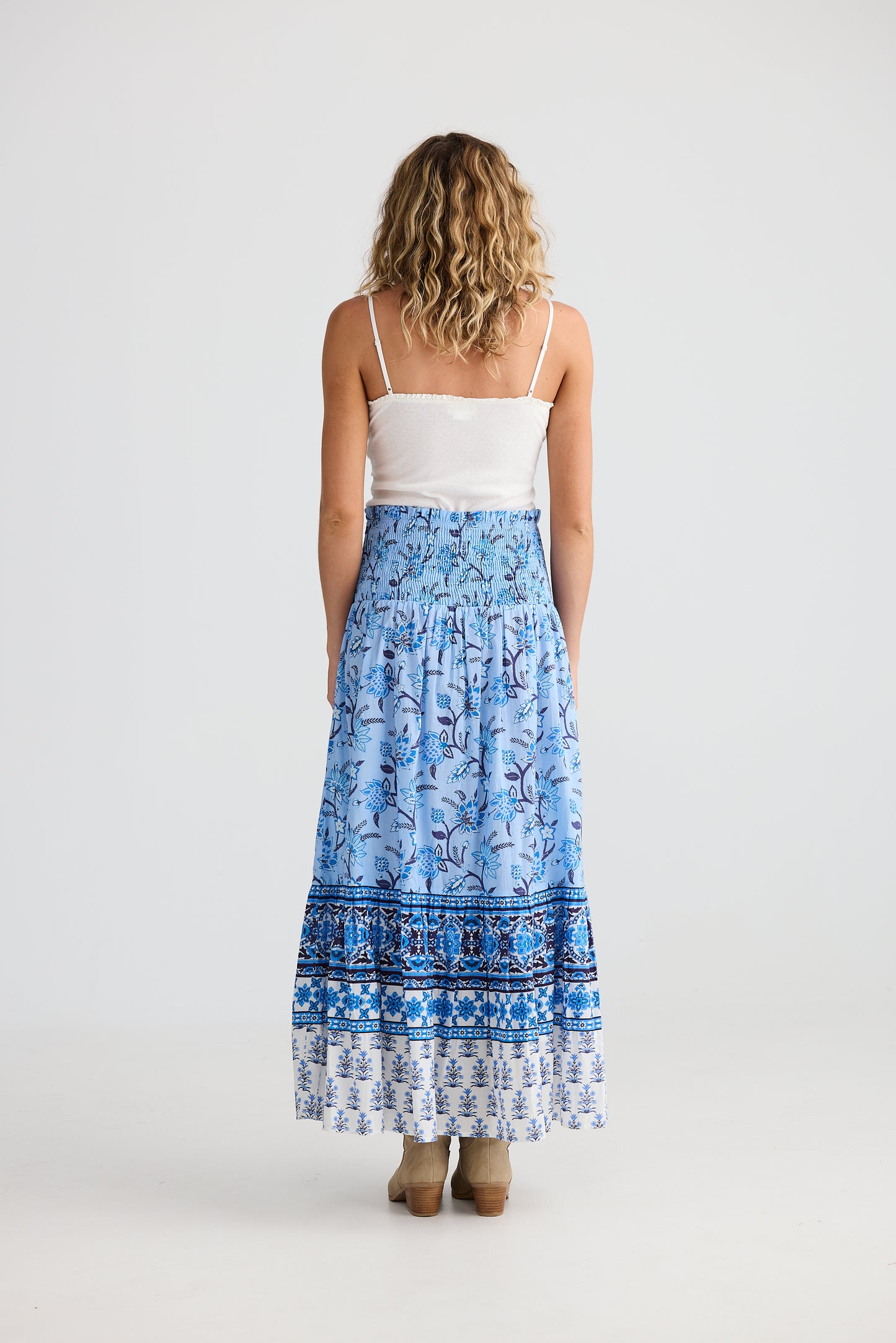 Talisman Sangria Skirt Blueberry Fields