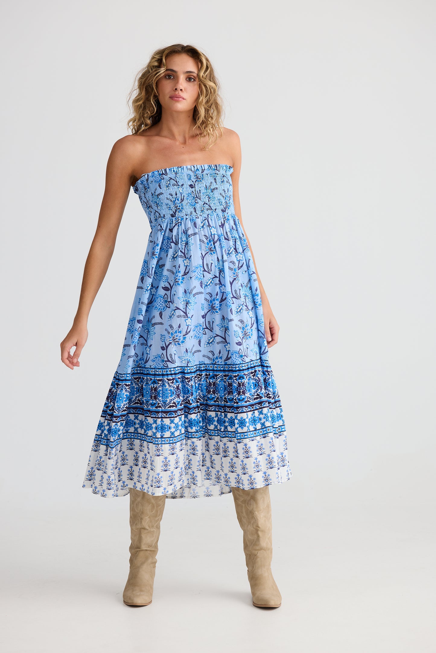 Talisman Sangria Skirt Blueberry Fields