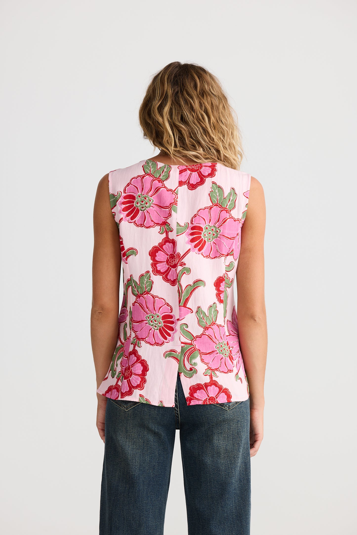 Talisman Chester Waistcoat Pink Ibiza