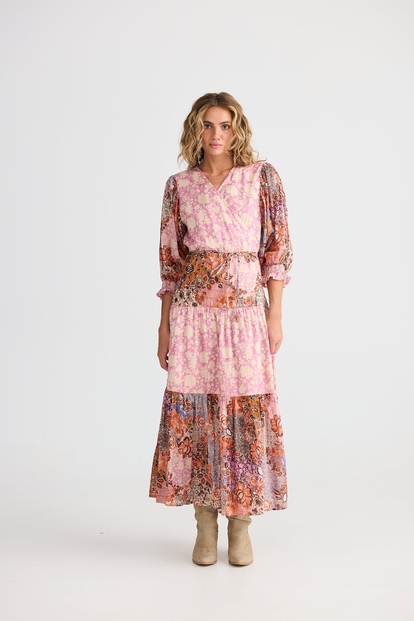 Talisman Tara Wrap Dress Dream Weaver W Meadow Muse