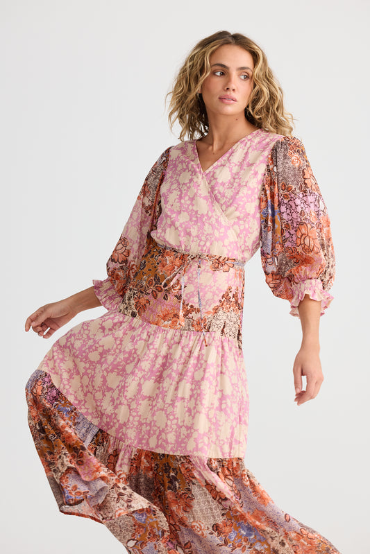 Talisman Tara Wrap Dress Dream Weaver W Meadow Muse