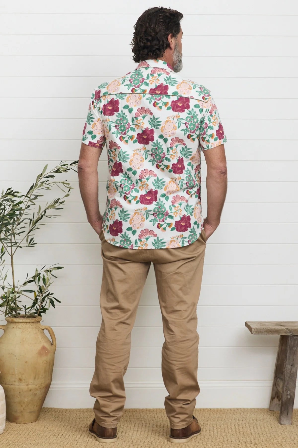 MahaShe Men's Shirt Bloom