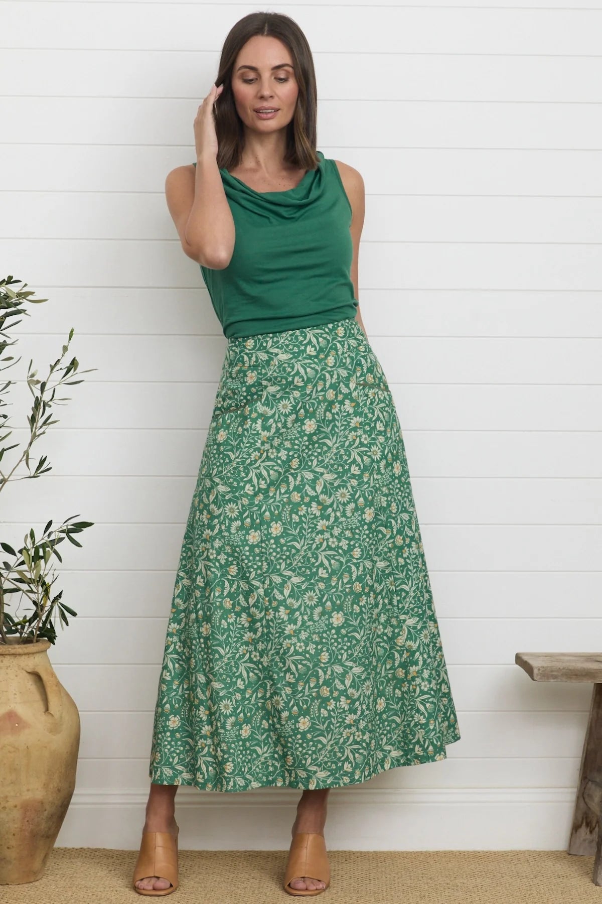 MahaShe Sussana Skirt Ivy