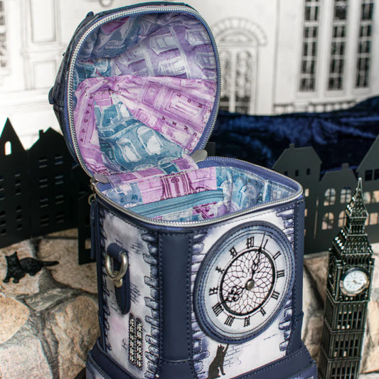 Vendula London Cats In The City Clock Tower Bag