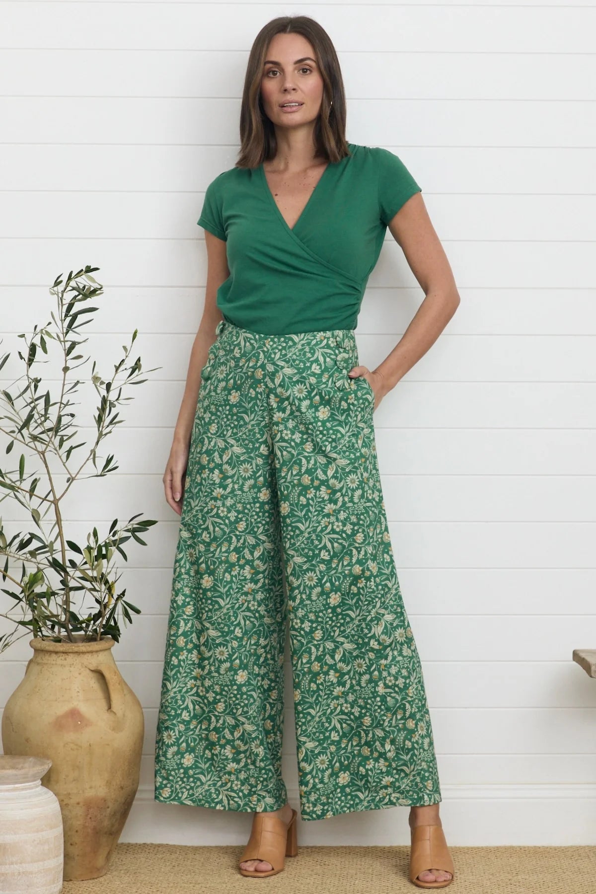 MahaShe Talia Trouser Ivy