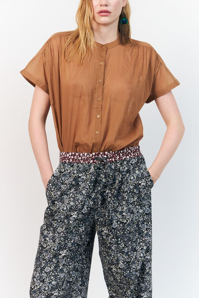 Lolly's Laundry Mya Shirt Camel