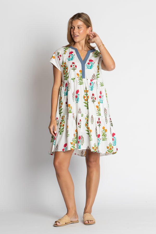 Ibisa Clarksville Dress White