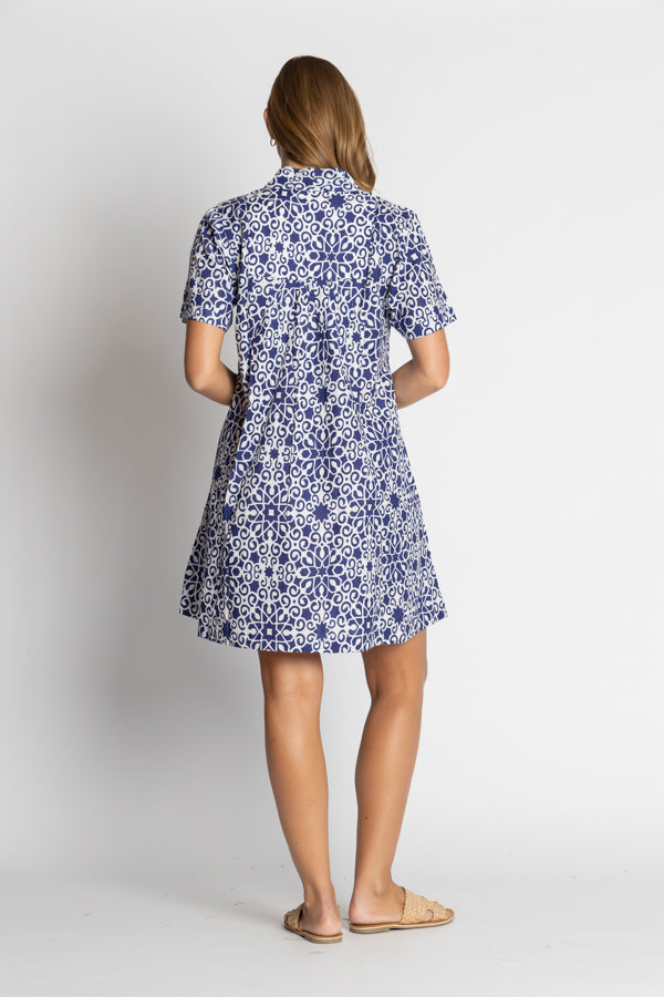 Ibisa Milkwaukee Dress Navy