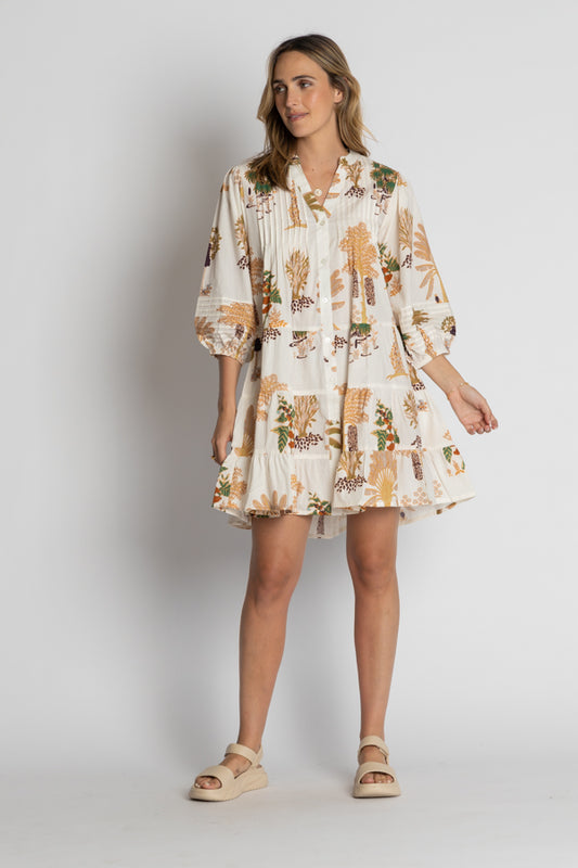 Lula Life Amrita Dress White