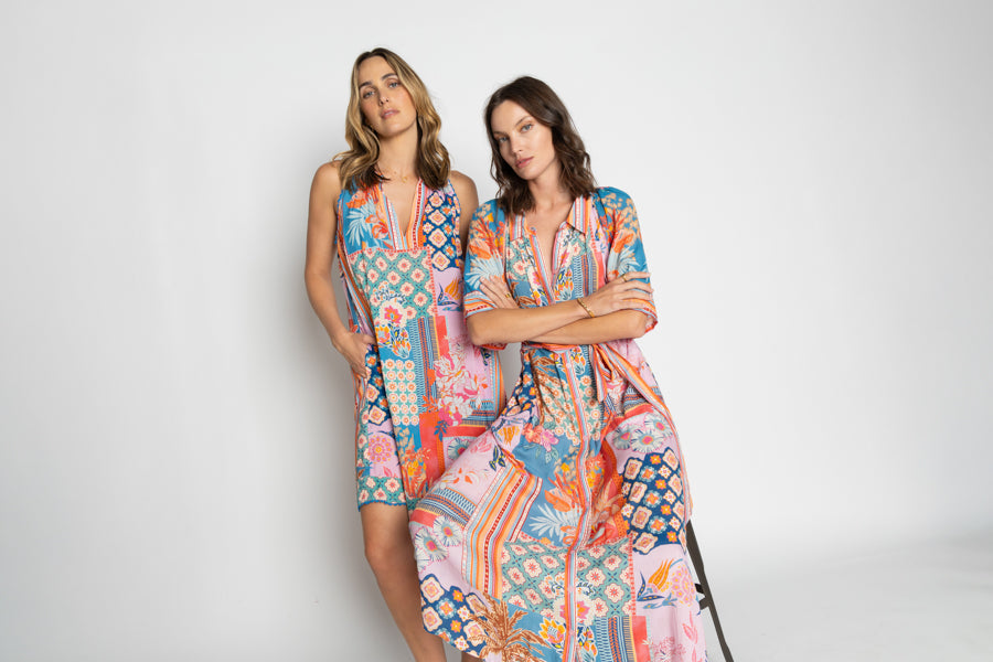 Lula Life Asmara Sundress Ocean