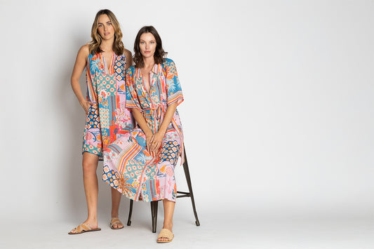 Lula Life Asmara Sundress Ocean