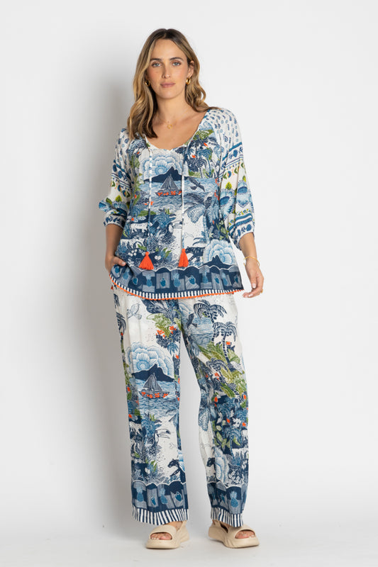 Lula Life Dita Pant Ocean