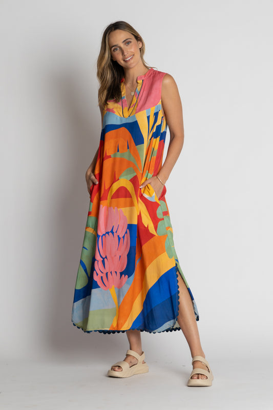 Lula Life Hermina Maxi Print