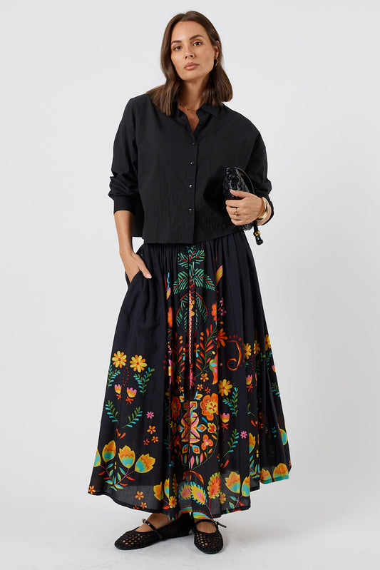 Lula Life Ingrid Skirt Print
