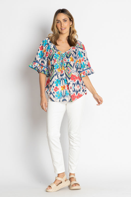 Lula Life Kabira Top Print