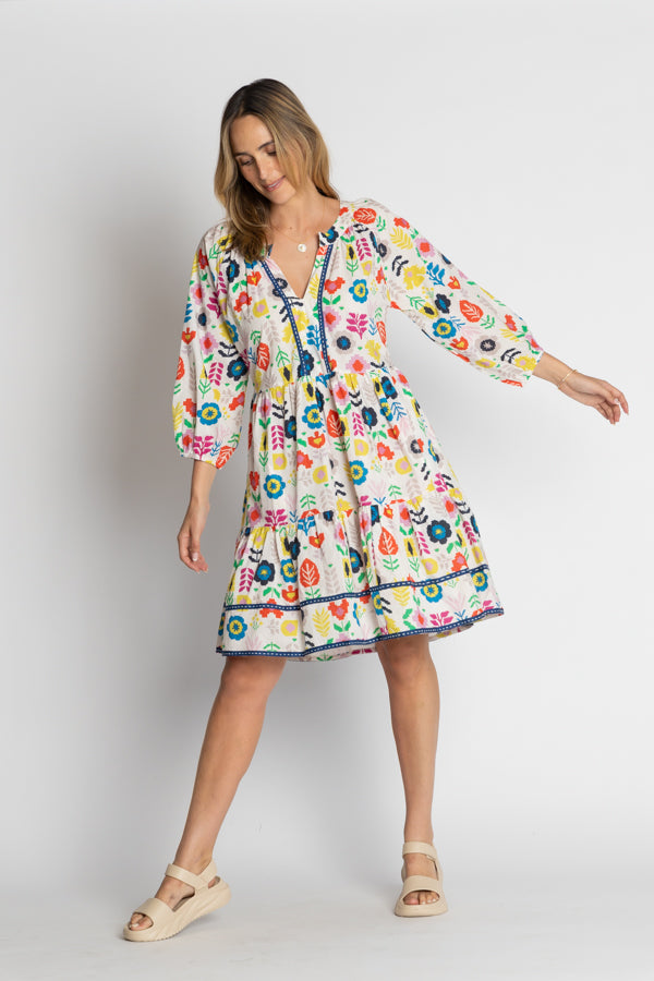 Lula Life Kalina Dress White