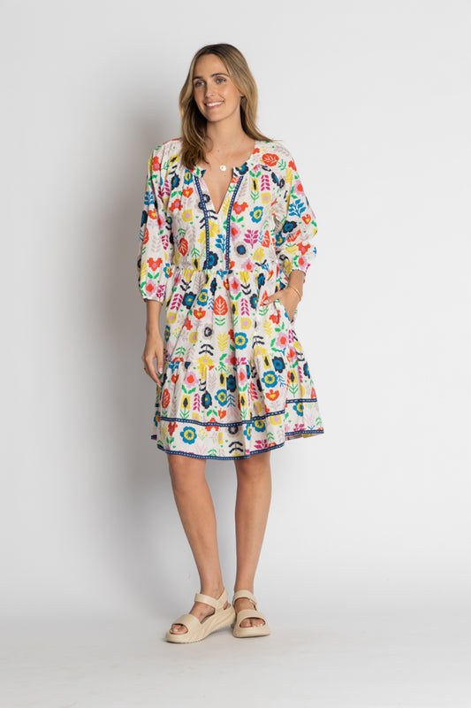 Lula Life Kalina Dress White