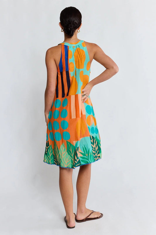 Lula Life Rhea Sundress Flame