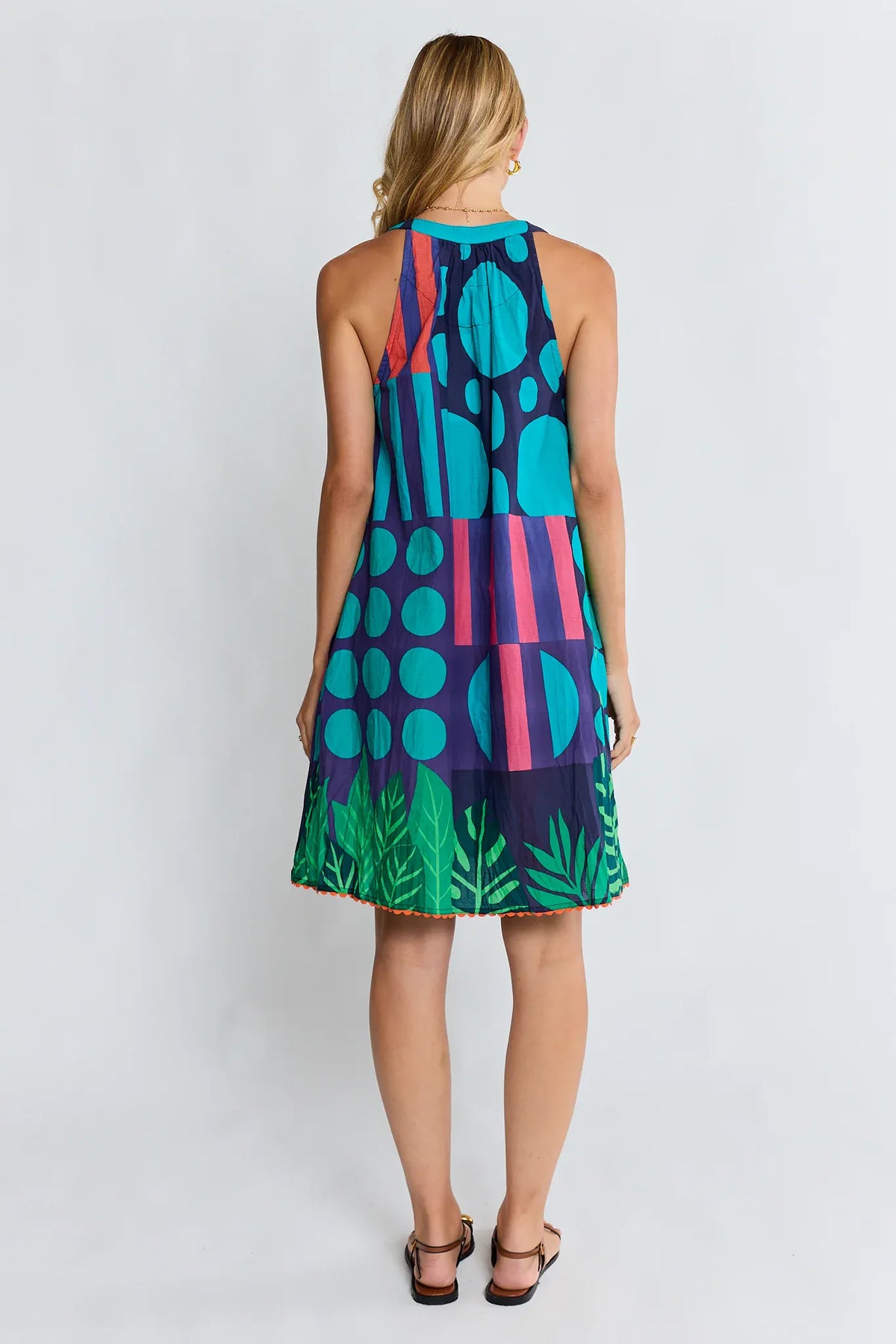 Lula Life Rhea Sundress Navy