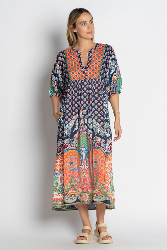 Lula Life Sarai Midi Navy