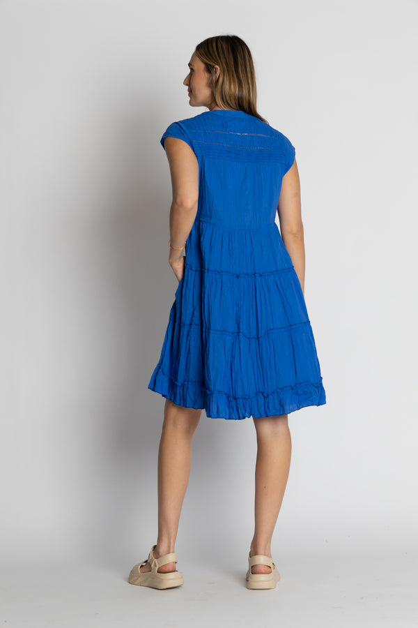 Lula Life Shayna Tiered Dress Ocean