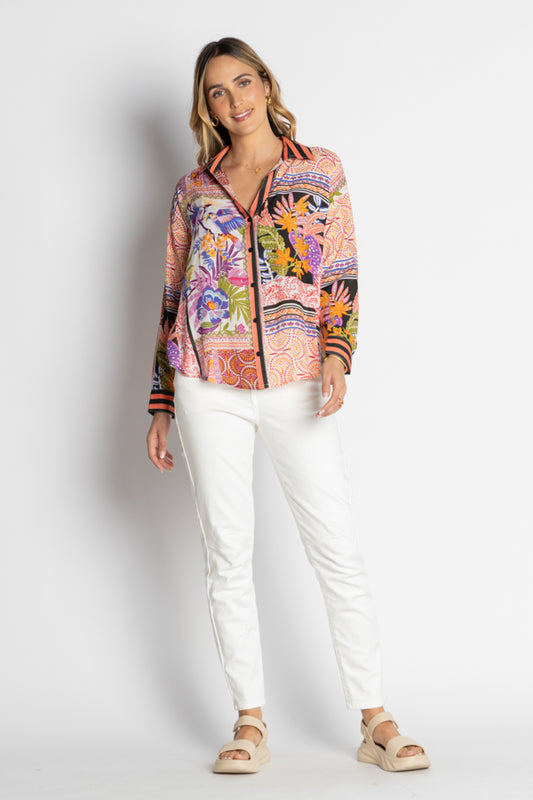 Lula Life Velora Shirt Musk