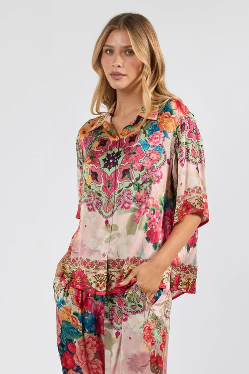 Lula Soul Jardine Shirt Print
