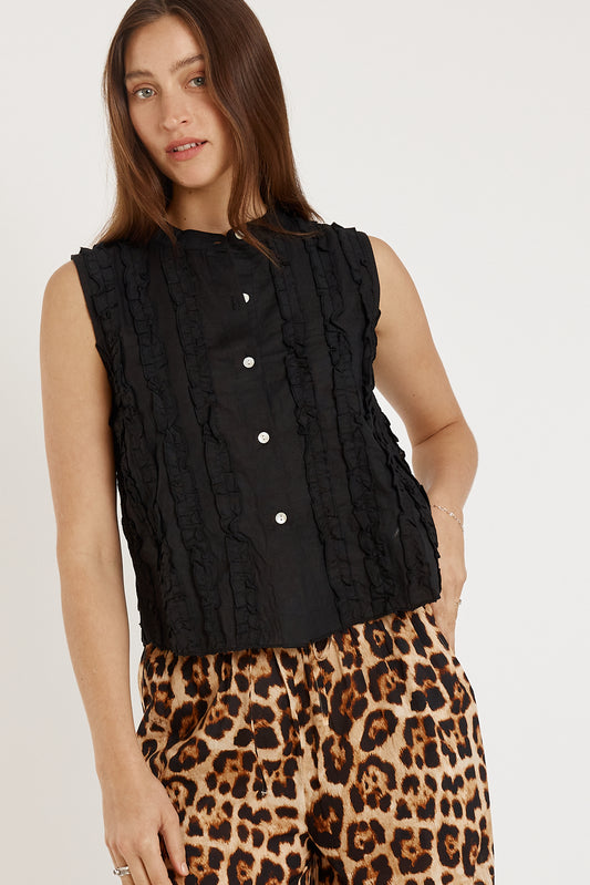 Rubyyaya Camargue Top Black