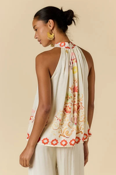 Rubyyaya Gazte Top Cream