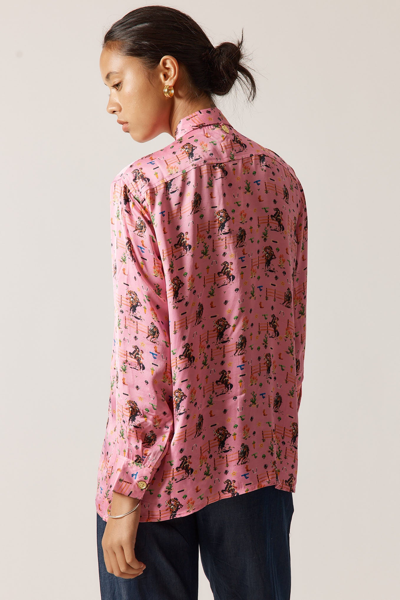 Rubyyaya Howdy Cowgirl Shirt Pink