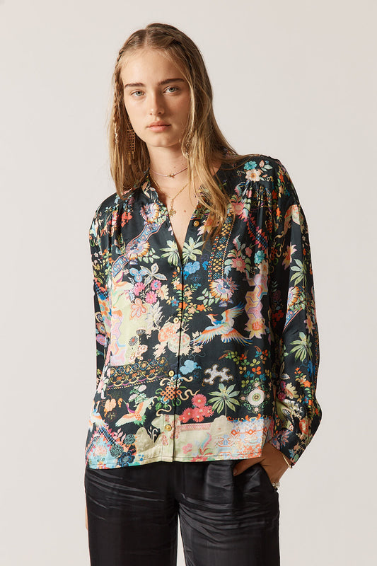 Rubyyaya Lala Shirt Steel