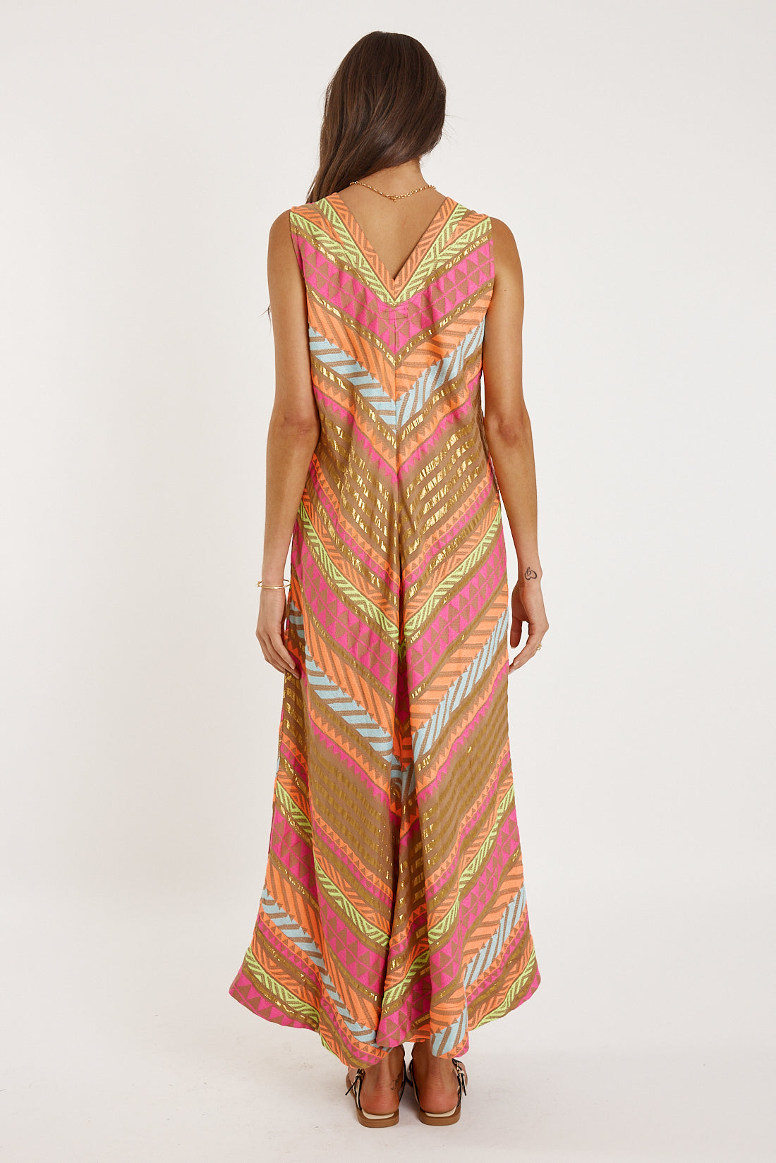 Rubyyaya Paloma V-neck Long Jacquard